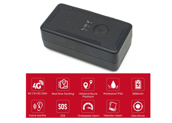 3000mAh Mini Magnetic GPS Tracker 4G อุปกรณ์ติดตามตำแหน่งทรัพย์สินป้องกันการโจรกรรม
